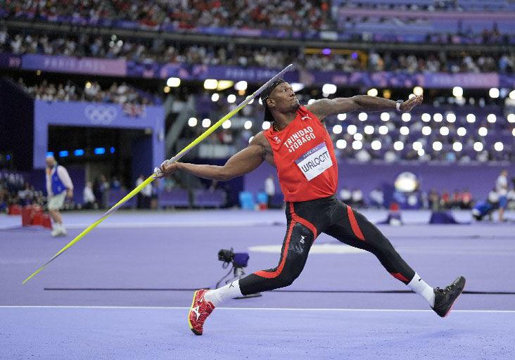 SET TO UNLEASH: T&T’s Keshorn Walcott competes during the men’s javelin throw final at the 2024 Summer Olympics, in Saint-Denis, France, earlier this month. —Photo: AP (Image obtained at trinidadexpress.com)