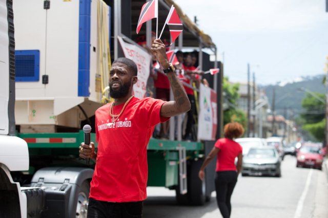 Road to Rio2016 Tour around Port of Spain.