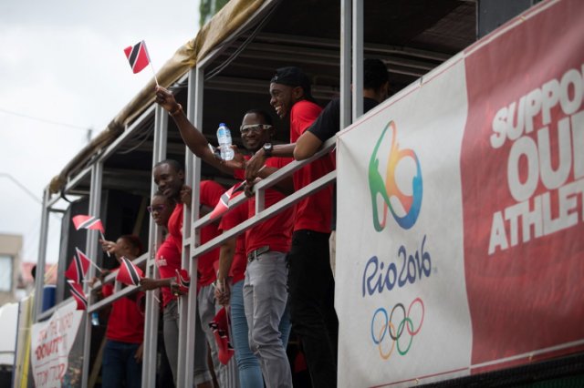 Road to Rio2016 Tour around Port of Spain.