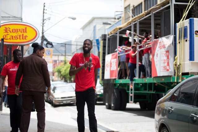 Road to Rio2016 Tour around Port of Spain.