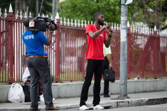 Road to Rio2016 Tour around Port of Spain.