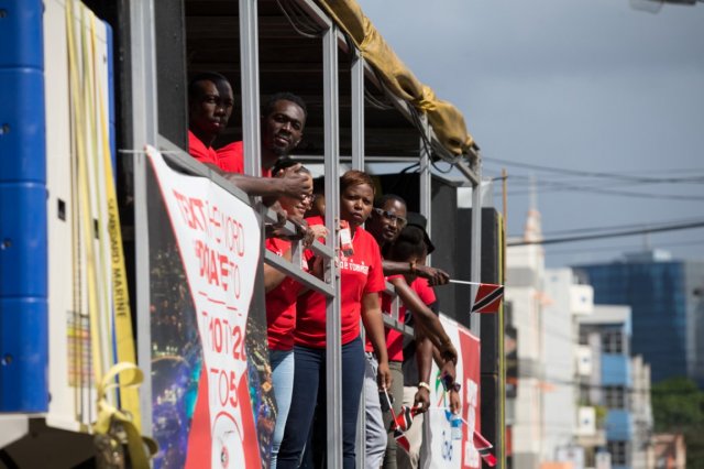 Road to Rio2016 Tour around Port of Spain.