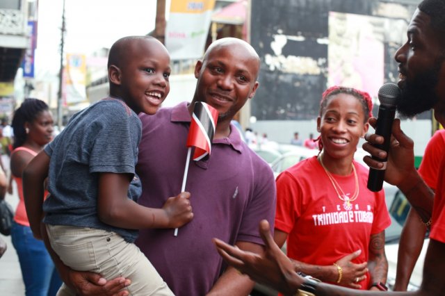 Road to Rio2016 Tour around Port of Spain.